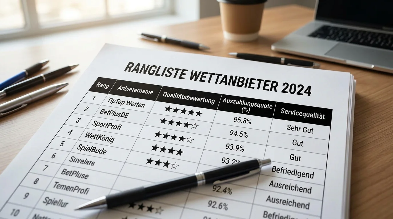 Anbieter-Ranking beste Fussball-Quoten Schweiz 2026 mit Quotenschlüssel und Markttiefe