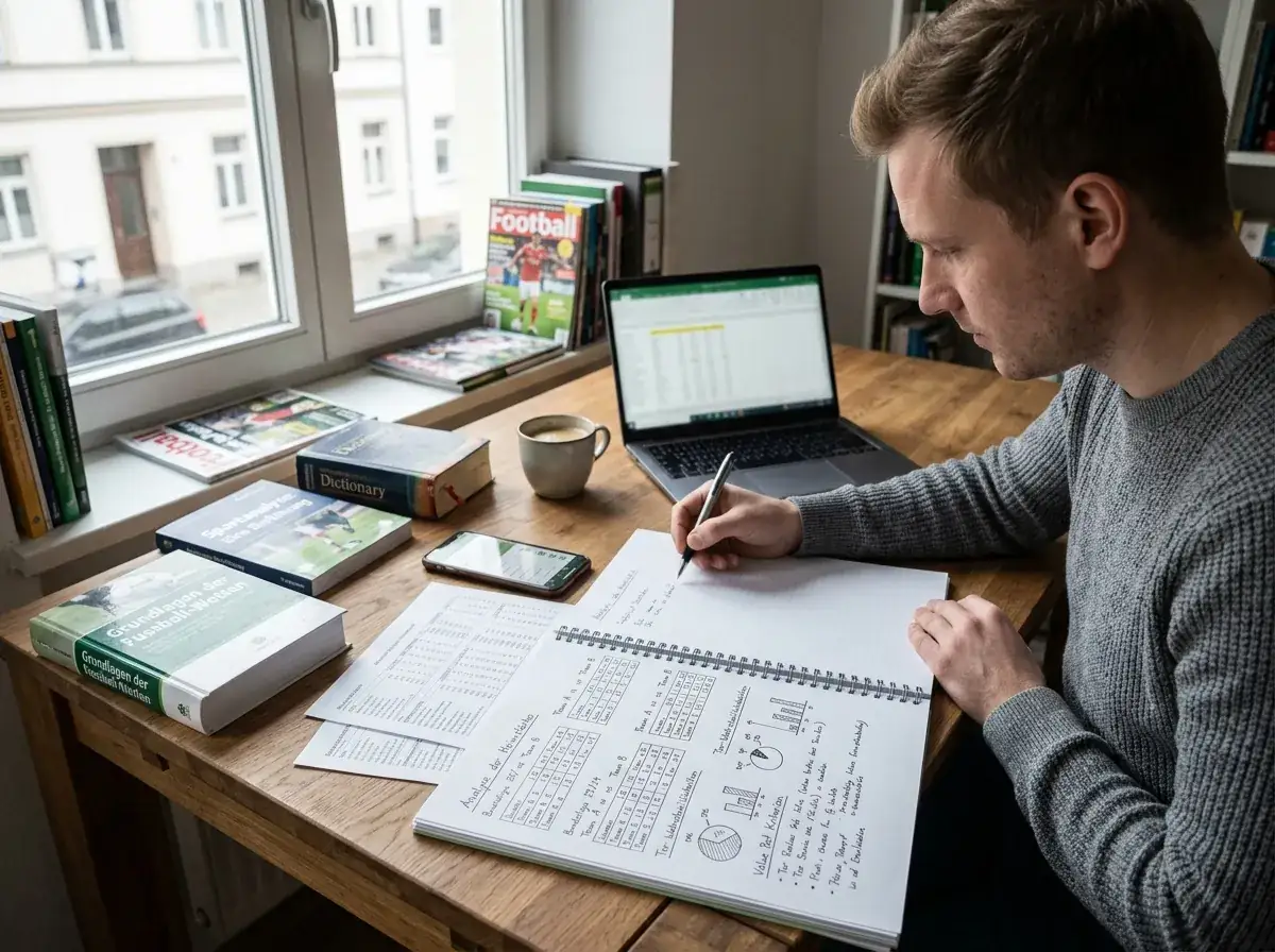 Grundlagen einer Fussball-Wettstrategie: Analyse von Quoten und Wahrscheinlichkeiten am Schreibtisch