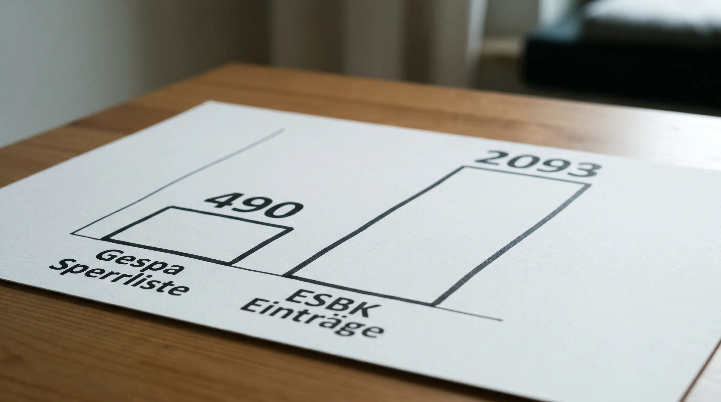 Aktuelle Zahlen der Gespa-Sperrliste 2024: 490 gesperrte Domains und 2093 ESBK-Einträge im Überblick