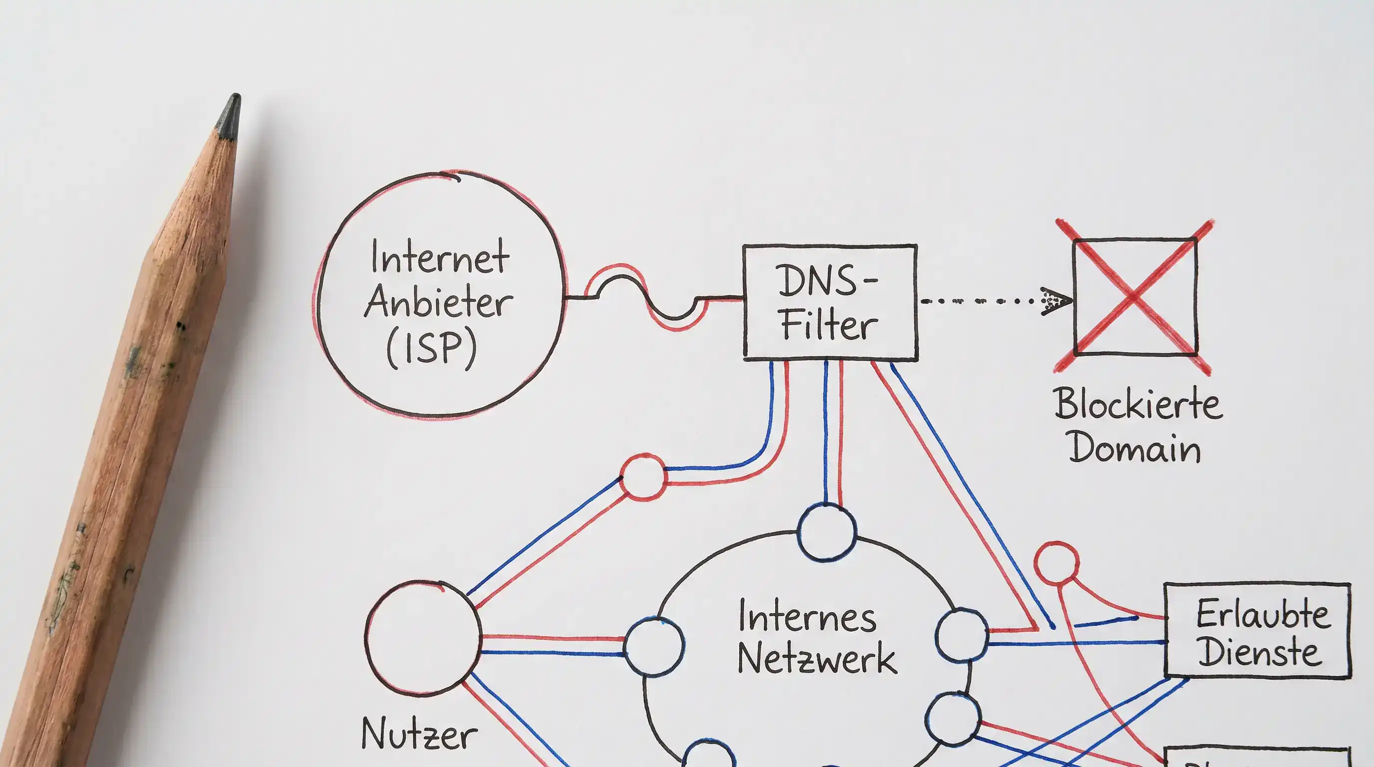 Technische Umsetzung des Domainblockings durch Schweizer ISPs auf Basis der Gespa-Sperrliste
