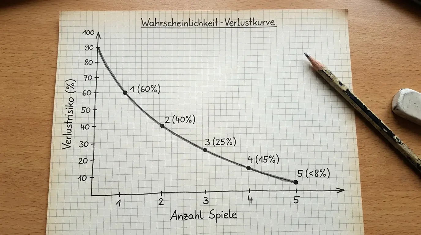 Wahrscheinlichkeitsrechnung zeigt steigendes Verlustrisiko bei Kombiwetten mit mehr Spielen