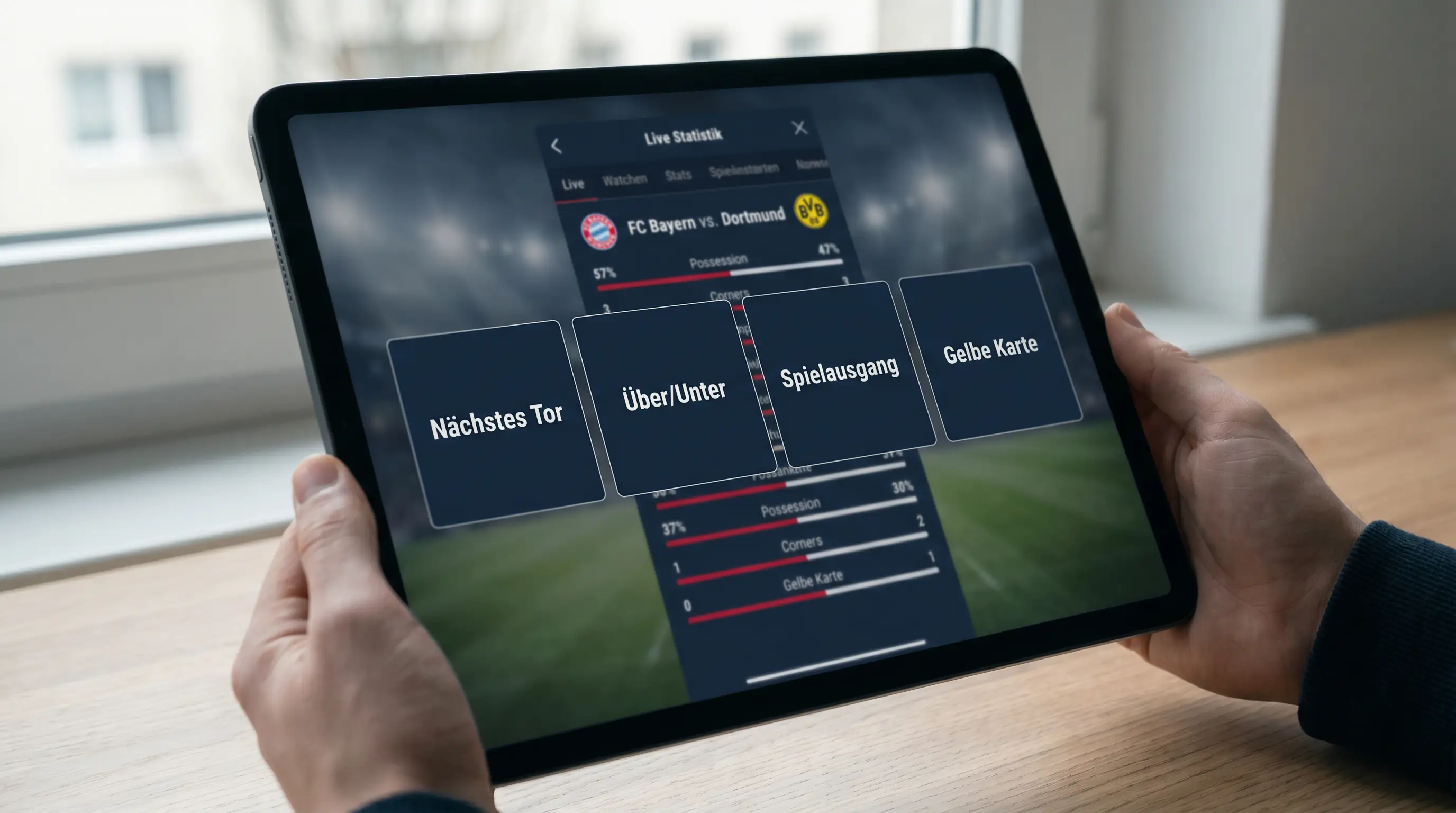 Live-Wettmärkte beim Fussball – Überblick über nächstes Tor, Über-Unter und spezielle In-Play-Optionen