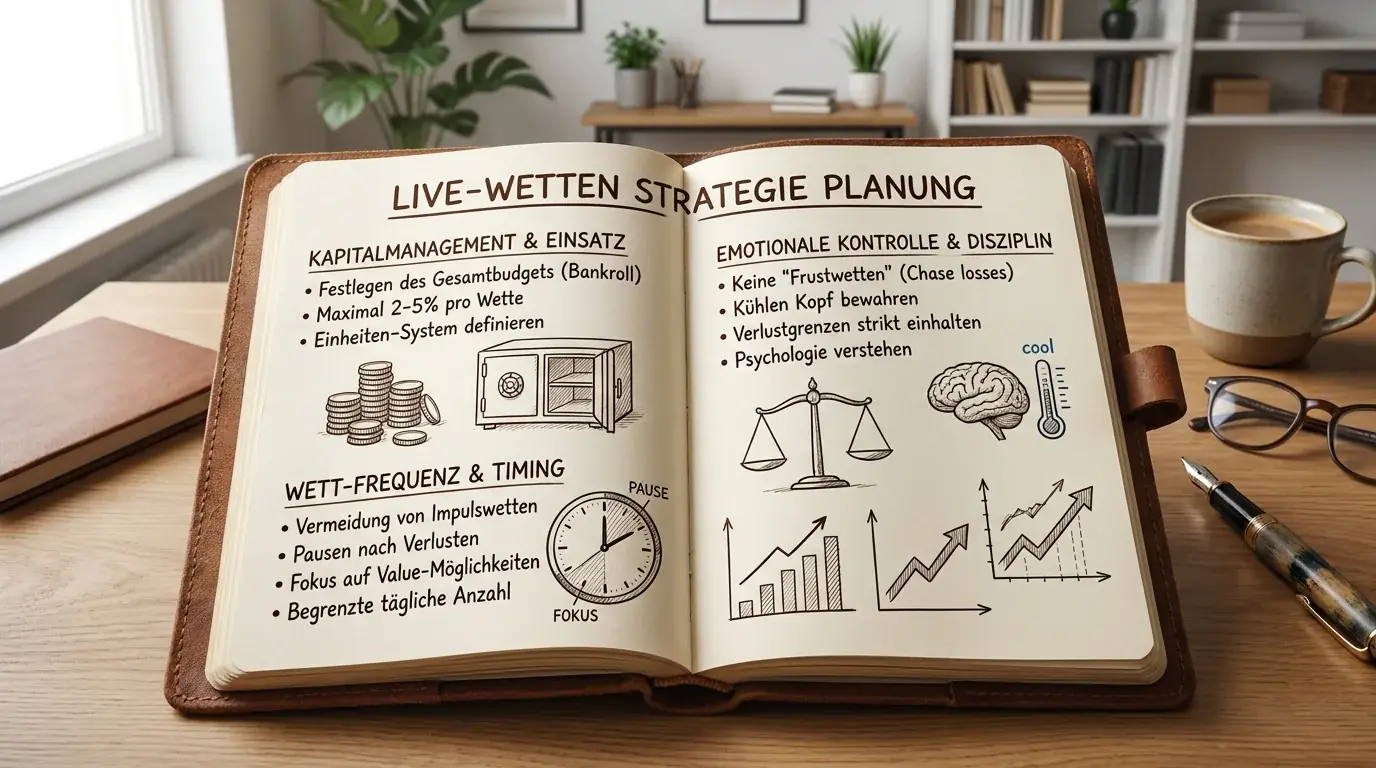 Strategien für Fussball-Livewetten in der Schweiz – Bankroll-Management und emotionsfreies In-Play-Wetten